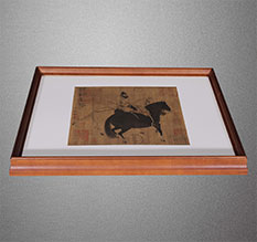 南岳书画装裱配框服务案例