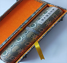 南岳书画装裱案例